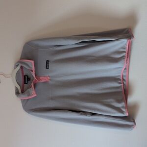Patagonia Pink And Gray Sweatshirt M